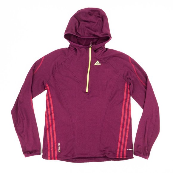 adidas women's climawarm hooded jacket